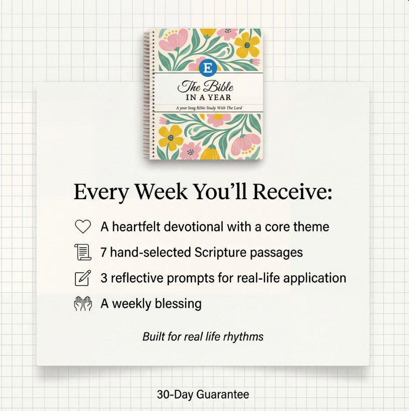 Women's Bible In A Year: 52 Week Study by Purrify