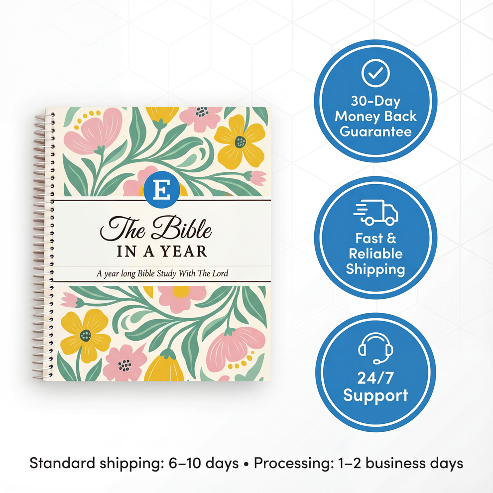 Women's Bible In A Year: 52 Week Study by Purrify