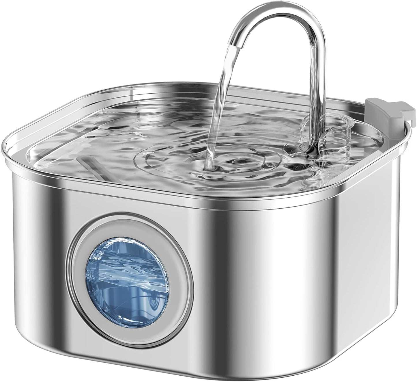 Purrify™ Advanced Automatic Stainless Steel Cat Water Fountain, 108 oz (3.2 L)
