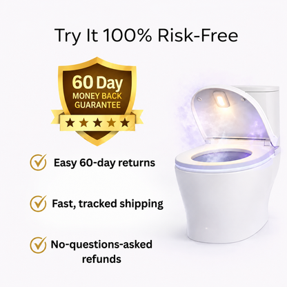 Purrify Self Cleaning UV Toilet Sanitizer & Night Light