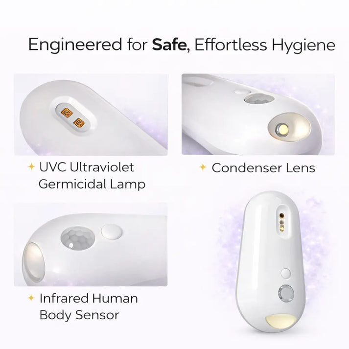 Purrify Self Cleaning UV Toilet Sanitizer & Night Light