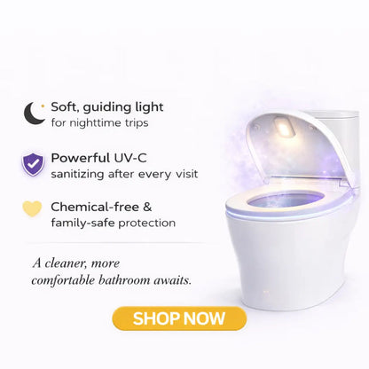 Purrify Self Cleaning UV Toilet Sanitizer & Night Light