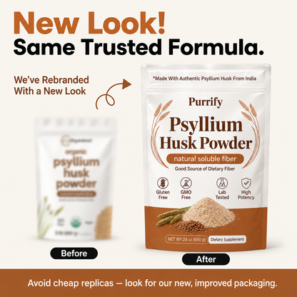Psyllium Husk Powder – 5000mg Pure Soluble Fiber