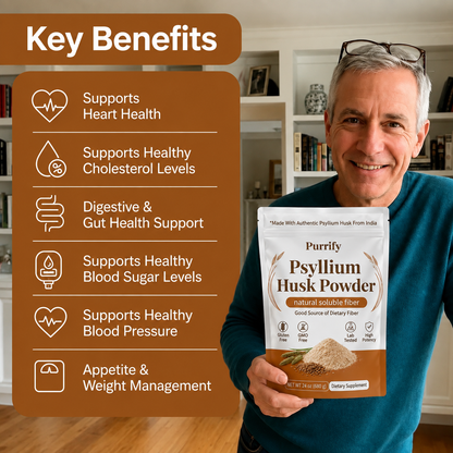 Psyllium Husk Powder – 5000mg Pure Soluble Fiber