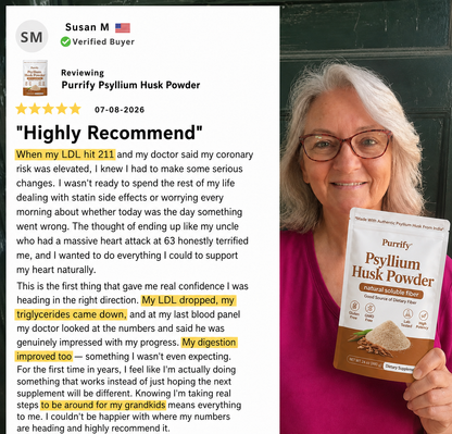 Psyllium Husk Powder – 5000mg Pure Soluble Fiber